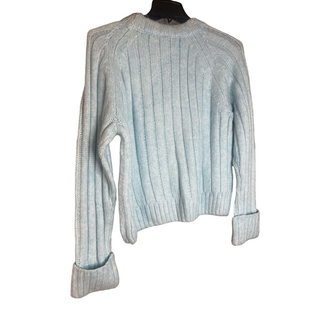 ANA BLUE COTTON CANDY SWEATER SIZE M